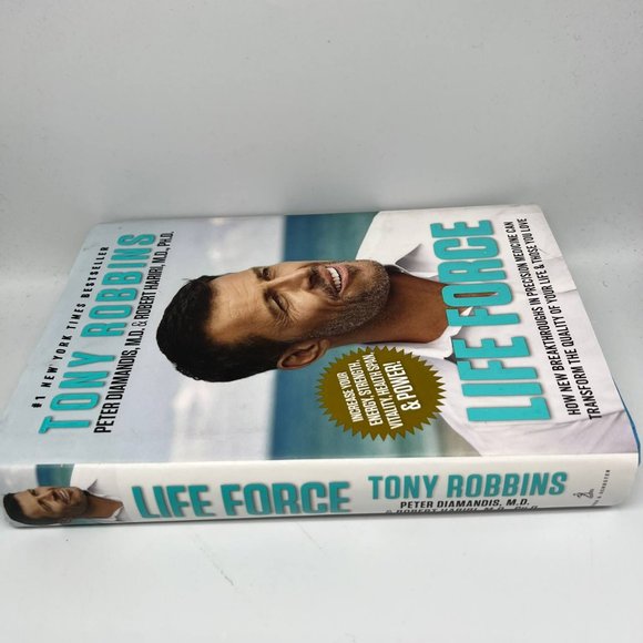 Life Force: How New Breakthroughs in‎ Precision ...Tony Robins Book Hardcover - Picture 4 of 10